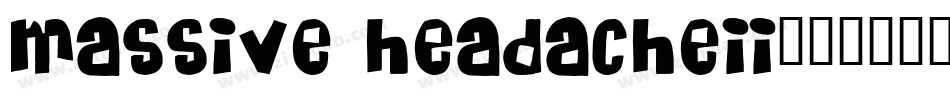 Massive HeadacheII字体转换